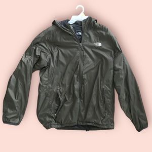 The North Face Green Rain Jacket